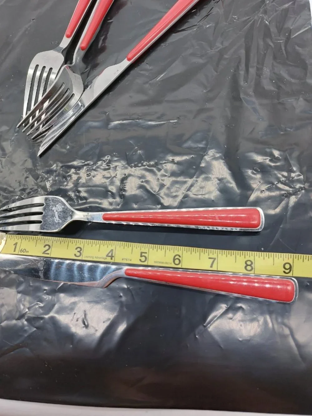 Fiesta Flatware Merengue Place 3 Dinner Forks 8